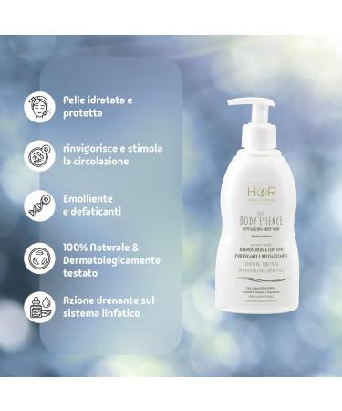  HOR HoR - Soothing and revitalizing organic bubble bath - Revitalizing Body Wash Moisturizing Illuminating and Invigorating - 300ml - Buy Online on GoSupps.com