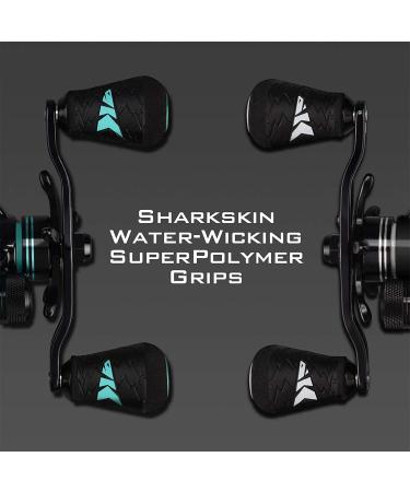 KastKing Crixus Baitcasting Reel 6.5:1 Gear Ratio | 17.6lbs Carbon Drag | Super Polymer Grips | Magnetic Brake | Low Profile Reel - Left-Handed Glacier White - Buy Online on GoSupps.com