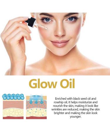 (100% Effective) 3PCS Rosehip Oil Black Seed Oil and Castor Oil | 100% Cold Pressed Black Seed Oil for Face Anti-Aging Miracle Facial Moisturizer Serum Natural Skincare Fortifying Nourishing Hydrates Skin | 30ml - Buy Online on GoSupps.com