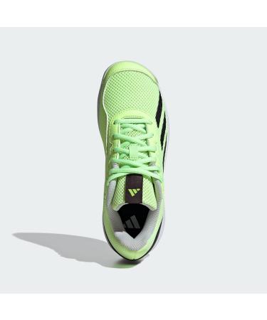 adidas Unisex Kinder Courtflash Tennis Shoes - Hoch 40 EU - Green Spark / Aurbla / Lucid Lemon | International Shipping Available - Buy Online on GoSupps.com