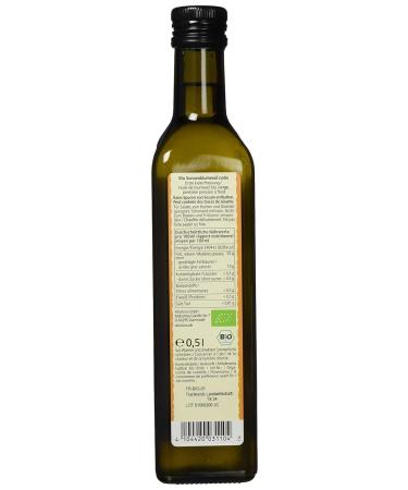 Alnatura Organic Sunflower Oil - 500 ml - Premium Quality for Cooking | International Shipping Available - Buy Online on GoSupps.com