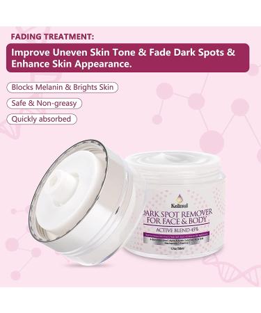 Dark Spot Remover for Face & Body - Corrector with Vitamins & Natural Extracts - Treat Age Spots, Sunspots - 1.7 oz - Buy Online on GoSupps.com