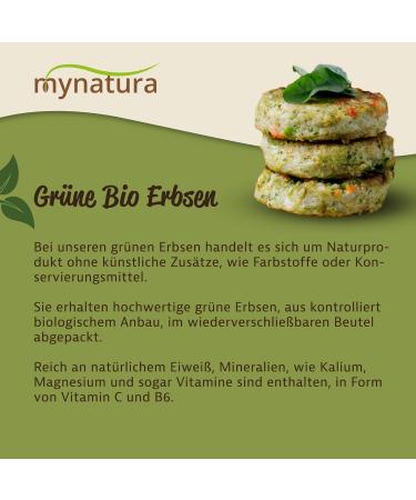 Jeske Sports Supplies Mynatura Green organic peas vegetables green peas vegan food eating peas garden peas vegetable snack side dish in bag 3000 g - Buy Online on GoSupps.com