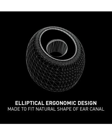 Eartune Fidelity U Ellipse-Shape Silicone Tips - Medium Size | 3 Pairs - Buy Online on GoSupps.com