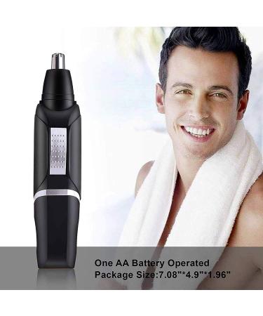 ZGHQHCDRH Nose hair trimmer Nose hair trimmer and ear hair trimmer men wetdry simple operation easy to clean black - Buy Online on GoSupps.com