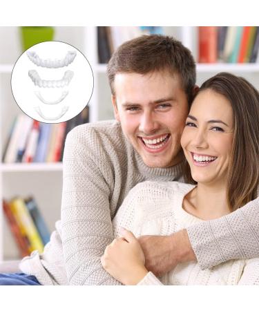 Frenzify False Teeth Veneers - Cosmetic Dentures for Men & Women | Self-Confident Smile with Fake Braces - Buy Online on GoSupps.com