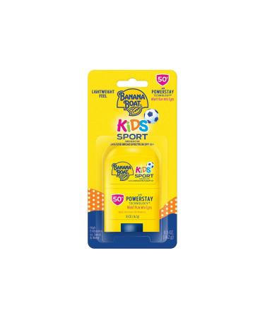 Banana Boat Sport Ultra Sunscreen Stick SPF 50 1.5oz. and Kids Sport Sunscreen Stick SPF 50 0.5oz Bundle - Buy Online on GoSupps.com