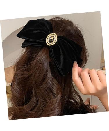 minkissy Bowknot Pearl Hair Women Hairpin Bow Hair Flower Hair Clips for Women Hair Clips Bows Pearl Hair Clips Hair Bows for Women Girls Barrettes Spring Clip Cloth Fashion Woman - Buy Online on GoSupps.com