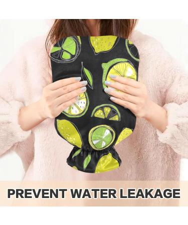 Black Lemon Heat Bottle 1L - Small Pain Relief Bag for Headaches Neck & Shoulders - BAP-Free - Buy Online on GoSupps.com