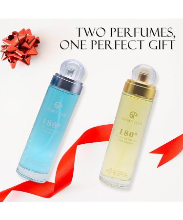 180 Couple Set Perfume for Women/Men Eau De Parfum - Amber Floral Jasmine Bourbon Vanilla & Woods Oriental-Floral Women/Men Cologne with a Modern Twist Elegant 100ml Bottle for Best Gift - Buy Online on GoSupps.com