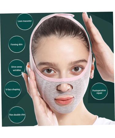 Beauty Face Sculpting Sleep Mask Beauty Face Sculpting V Face Slimming Belt Facial Cheek Bandage Firm Lifting Band Anti-Wrinkle Facial Slimming Strap 1 Pack - Buy Online on GoSupps.com