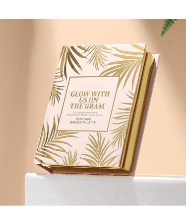 Makeup Books - Eyeshadow Palette Book Waterproof Makeup Palettes 12-Color Long-Lasting Eyeshadow Kit with 4 Eyeshadows and 4 Liquids for - Buy Online on GoSupps.com