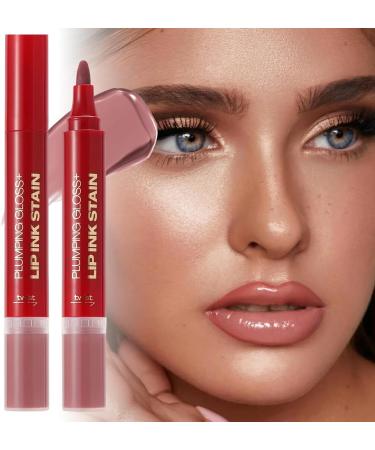 Lip oil and eyeliner set | Lipstick with eyeliner combination - Moisturizing cosmetics for women and girls - Buy Online on GoSupps.com