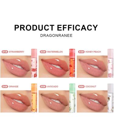 Roller Ball Lip Oil - Clear Scented Lip Oil for Nourishing Lips Young Girls Cosmetics for Dating Travel Home Work Buniq - Buy Online on GoSupps.com