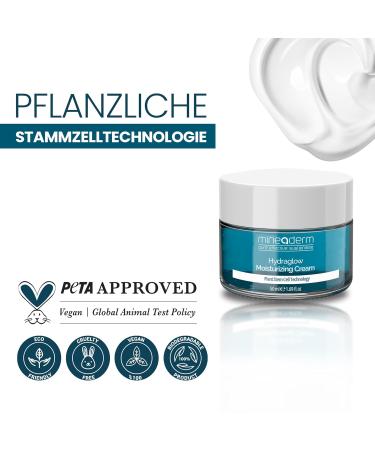 Mineaderm Hydraglow Moisturising Face Cream - With HYDRAFENCE AQUAXYL & Vitamin E - Supports Skin Elasticity and Skin Barrier - For Radiantly Fresh Complexion - 1 69 fl oz - Buy Online on GoSupps.com