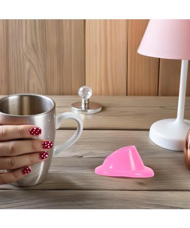 POPETPOP Lot de 8 Supports Vernis Ongles en Silicone Antid rapant Porte-flacon pour Manucure Organisateur de Vernis Gel Pr sentoir Compact Blanc et Rose Salon et Usage Maison - Buy Online on GoSupps.com
