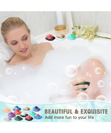 Buy Loopeer 12 Pieces Gemstone Soap - Organic Fragrance Soap Bars for Bath & Body | Perfect Gift for Men & Women Birthday & Christmas - Buy Online on GoSupps.com