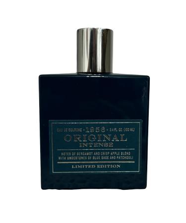 Tru Fragrance 1956 Original Intense Eau De Cologne 3.4 oz 100ml - New Rare and Limited Edition 1956 Original Intense Cologne Spray for Men Long Lasting