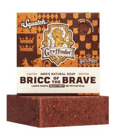 Dr. Squatch Dr. Squatch Gryffindor Soap - Harry Potter - All Natural Soap Bar for Men - Bricc of the Brave - Heavy Grain - Handmade in the USA