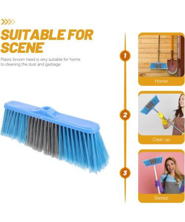 Buy Healvian Kehrbessen Plastic Broom Head - Soft Bristles & Large Angle for Efficient Cleaning | International Shipping - Buy Online on GoSupps.com
