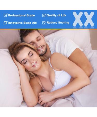 Sleep Strips 120 Pcs | Gentle Mouth Tape for Nose Breathing - Anti Snoring Solution for Men and Women | Stop Snoring, Improve Nighttime Sleeping - Buy Online on GoSupps.com