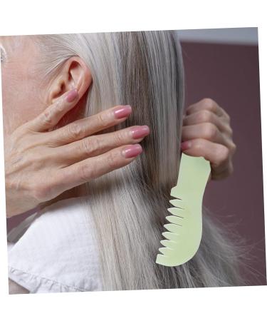 Magiclulu Jade Comb - Premium Skincare Massage Tool for Scalp & Facial Relief | International Shipping Available - Buy Online on GoSupps.com