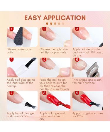 Saviland Nail Dehydrator and Primer Set with Gel Nail Glue - Full Nail Prep Kit for Gel Nails and Acrylics - No-Lifting Formula - 3+13PCS - Buy Online on GoSupps.com