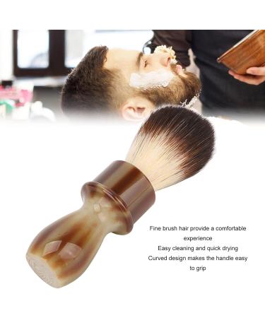 Ergonomic Men's Shaving Brush - Professional Salon Quality Facial Care Tool for Beard Care | Soft Bristles for Ultimate Comfort - Buy Online on GoSupps.com