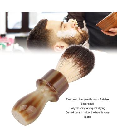 Men's Ergonomic Shaving Brush - Portable Soft Hair Beard Brush for Salon & Home Use | Ideal Gift for Fathers & Friends - Buy Online on GoSupps.com