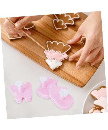 Zerodeko 6 Pcs Biscuit Mold Cat Cookie Baking Supplies Animal Baking Molds Cake Cookie Silicone Unique Cookie Cutters Hanging Transparent Bin Small Fudge 3D Muffin Silica Gel Pack 8x7.5cmx2pcs Pinkx2pcs - Buy Online on GoSupps.com
