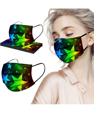 Buy WEXCV 10-Piece Disposable 3-Layer Christmas Motif Mouth Protection - Breathable Cloth Bandana Scarf for Men & Women | International Shipping Available - Buy Online on GoSupps.com