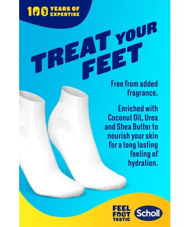Scholl Fragrance-Free Foot Mask - One Pair, One Size | Soothes and Softens Feet - Buy Online on GoSupps.com