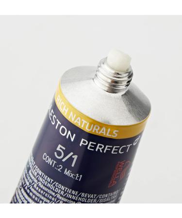 Wella Professionals Koleston Perfect Me+ Light Brown Ash Hair Color No. 5/1 - 60 ml | Premium Permanent Hair Dye - Rich Naturals 5/1 - Buy Online on GoSupps.com