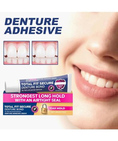 Dental prostheses bonding cream 20 g bond protection for dental prostheses extra strong bond fast bonding gel reduces gum complaints - Buy Online on GoSupps.com