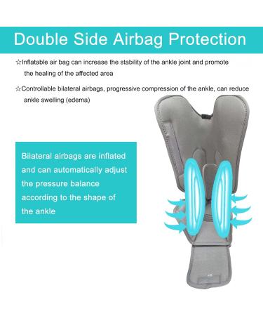 Walker Achilles Injury Fracture Orthosis Boot - Air Pump CAM Medical Walker Boot for Ankle & Foot Injuries (Small) - International Shipping Available - Buy Online on GoSupps.com