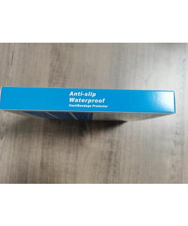 Fasola Shower Foot Cover - Non-Slip Waterproof Ankle Cast Protector for Toe Ankle | Reusable Inflatable Cast Bag for Dry Foot | Non-Slip Bottom - Buy Online on GoSupps.com