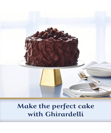 Ghirardelli Unsweetened Cocoa Powder Pouch 8 oz (Pack of 3) with Limited Edition Measuring Spoon - Buy Online on GoSupps.com