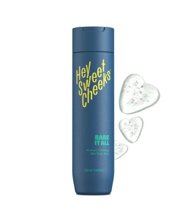 HEY SWEET CHEEKS BHA Salicylic Acid Body Wash with Oat Milk Blemish Body Wash for Back Blemishes Bacne Cleanser for Clear Smooth Skin Bare It All 9.64 oz