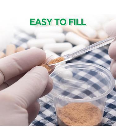 Buy Antaijn Empty Vegan Capsules Size 0 - 500 Clear Capsules for DIY Filling | Compatible with Capsule Filler | Leak-Proof Design - Buy Online on GoSupps.com