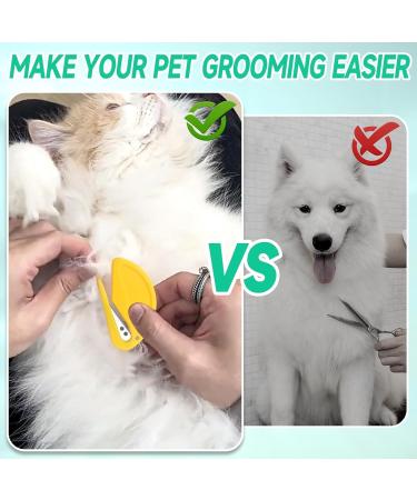 Vibbang 5 Pieces Pet Knotting Comb Pet Grooming Brush Knotting Comb for Dog and Cat Grooming Comb Knot Pet Dog Shedding Brush Puppy Knotting Comb Pet Grooming Tool Tangle Remover - Buy Online on GoSupps.com