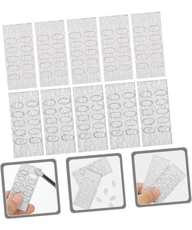 DOITOOL 10 sheets Calluses Pads Grinding Slices Discs Manicure Replacement Oval Replaceable - Buy Online on GoSupps.com