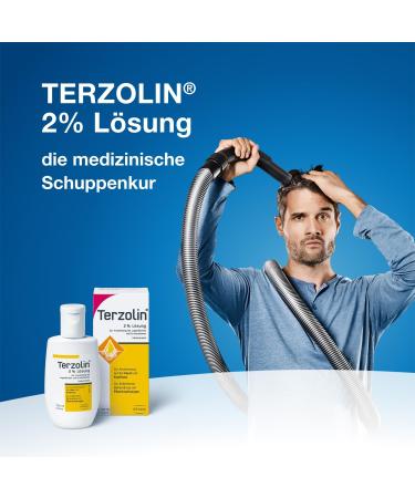 Terzolin Medical Dandruff Treatment 2% Solution - 60ml for Adolescents & Adults - Effective Relief from Dandruff - Buy Online on GoSupps.com