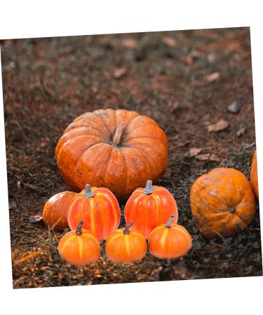 Alipis 20 Pcs Pumpkin Ornaments Lifelike Pumpkins Decor Halloween Layout Pumpkin Halloween Party Decor Mini Pumpkins for Decorating Decor for Home Realistic Pumpkin Reward Foam Artificial - Buy Online on GoSupps.com