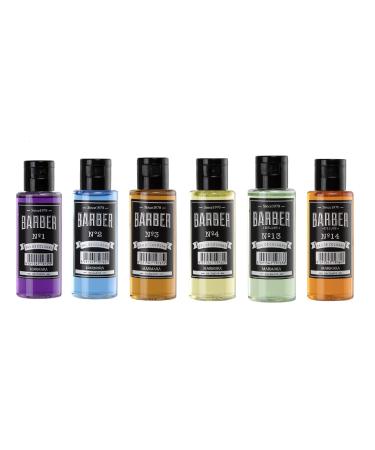 Marmara Barber Cologne - Best Choice of Modern Barbers and Traditional Shaving Fans Glass Bottle (500 ml No4) 16.9 Fl Oz (Pack of 1) No4 - Buy Online on GoSupps.com
