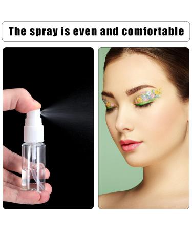 5 Pack 20ml Transparent Plastic Spray Bottles - Refillable Fine Fog Cosmetic Containers for Travel | Portable & Versatile - Buy Online on GoSupps.com