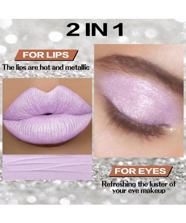 FOCALLURE Metallic Chameleon Liquid Lipstick - Diamond Glitter Lip Gloss for Costume, Cosplay, Festival - 10 ALEXANDRITE - Buy Online on GoSupps.com