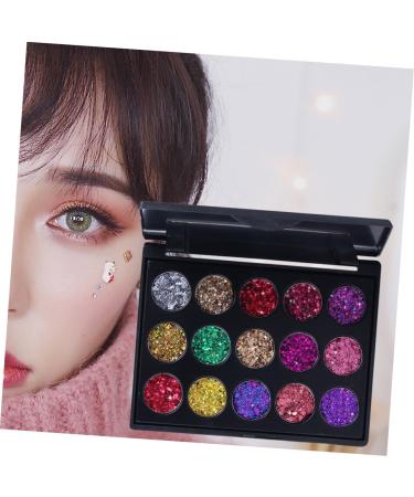 Mipcase Makeup Plattete 15 Matte Eyeshadow Eye Shadow Palettes Eyeshadow Pallet Eyeshadow Palette Diamond Sequins - Buy Online on GoSupps.com