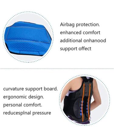 Shanrrow Thorax Full Back Orthosis | Effective Treatment for Kyphosis Osteoporosis Spinal Compression Fractures & Post-Op Support - International Shipping Available - Buy Online on GoSupps.com