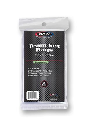 Re-Sealable Team Set Bags (100 Count)