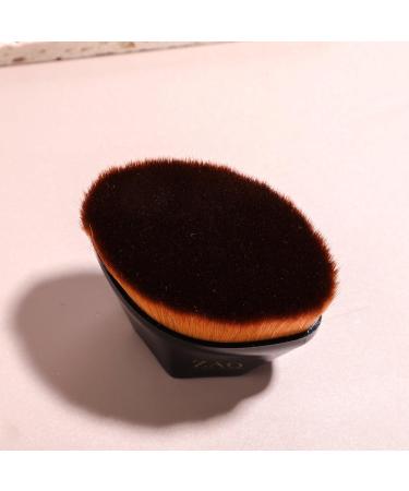 ZAQ Flat Top Kabuki Brush - Professional Makeup Tool for Liquid Cream & Powder - Seamless Buffing & Blending - Perfect Finish - International Shipping Available - Buy Online on GoSupps.com